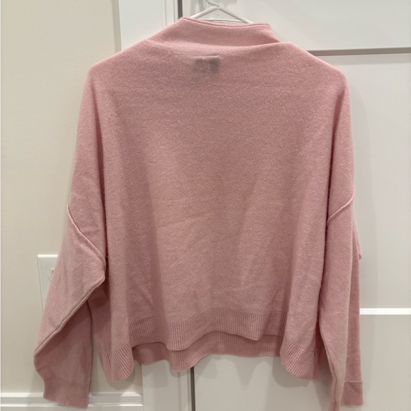 Pilcro by Anthropologie The Alamo Cashmere MockNeck Pullover Sweater size Large - Picture 6 of 8